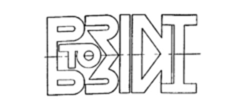 PRINT TO PRINT Logo (IGE, 03.07.1986)