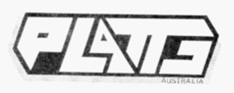 PLATTS AUSTRALIA Logo (IGE, 10/22/1987)