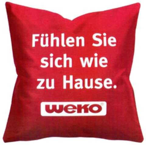 Fühlen Sie sich wie zu Hause. WEKO Logo (IGE, 26.05.2021)