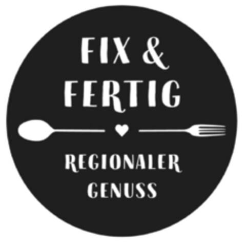 FIX & FERTIG REGIONALER GENUSS Logo (IGE, 08/05/2021)