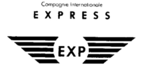 Compagnie Internationale EXPRESS EXP Logo (IGE, 04.06.1997)