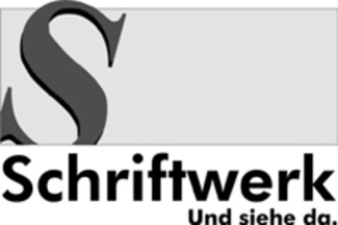 S Schriftwerk Und siehe da. Logo (IGE, 02/23/2009)