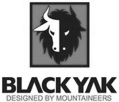 BLACK YAK DESIGNED BY MOUNTAINEERS Logo (IGE, 01.11.2012)
