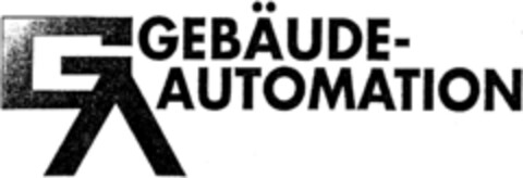 GA GEBÄUDE-AUTOMATION Logo (IGE, 09.01.1998)