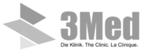 3Med Die Klinik. The Clinic. La Clinique. Logo (IGE, 19.01.2023)