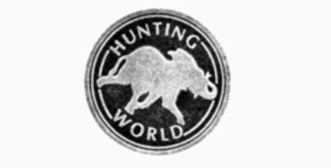 HUNTING WORLD Logo (IGE, 24.05.1988)