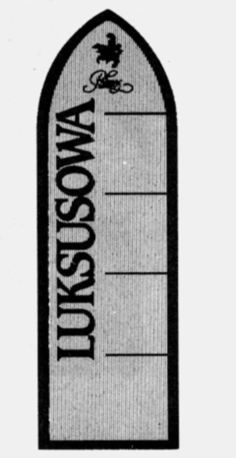 LUKSUSOWA Logo (IGE, 29.09.1994)