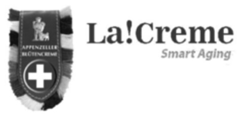 APPENZELLER BLÜTENCREME La!Crème Smart Aging Logo (IGE, 08.06.2015)