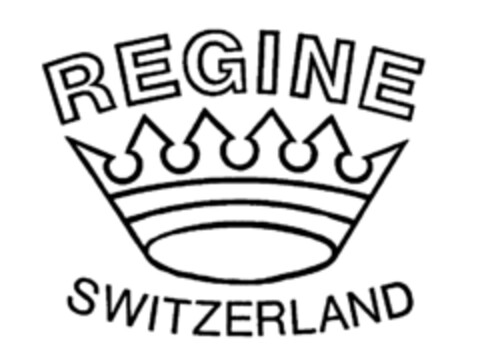 REGINE SWITZERLAND Logo (IGE, 16.08.1982)