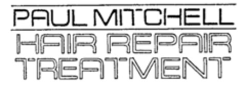 PAUL MITCHELL HAIR REPAIR TREATMENT Logo (IGE, 07/22/1992)