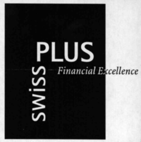 SWISS PLUS Financial Excellence Logo (IGE, 09/24/1999)