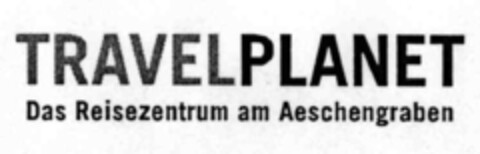 TRAVELPLANET Das Reisezentrum am Aeschengraben Logo (IGE, 10/27/1999)