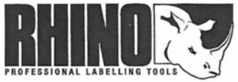 RHINO PROFESSIONAL LABELLING TOOLS Logo (IGE, 07/31/2006)