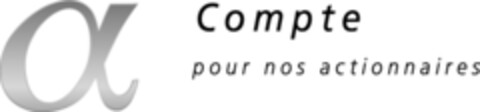 a Compte pour nos actionnaires Logo (IGE, 09.12.2010)