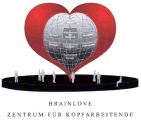 BRAINLOVE ZENTRUM FÜR KOPFARBEITENDE Logo (IGE, 16.11.2005)