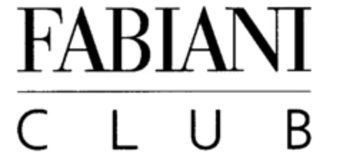 FABIANI CLUB Logo (IGE, 28.06.1996)