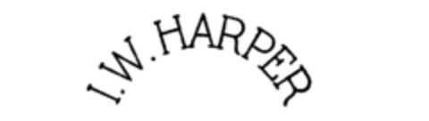 I.W.HARPER Logo (IGE, 16.08.1985)
