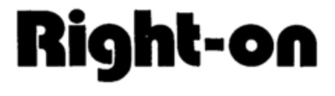 Right-on Logo (IGE, 18.06.2001)