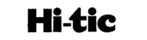 Hi-tic Logo (IGE, 15.09.1989)