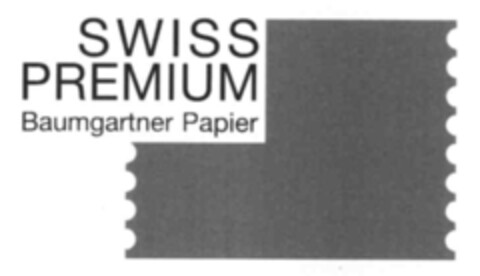SWISS PREMIUM Baumgartner  Papier Logo (IGE, 06.01.2003)