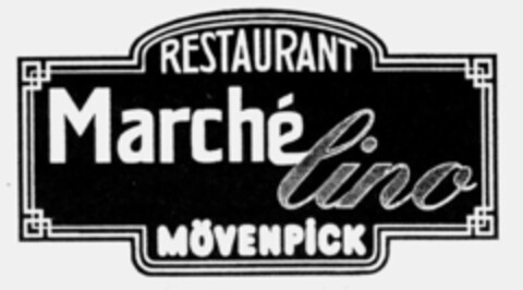 RESTAURANT Marchélino MÖVENPICK Logo (IGE, 12/11/1995)