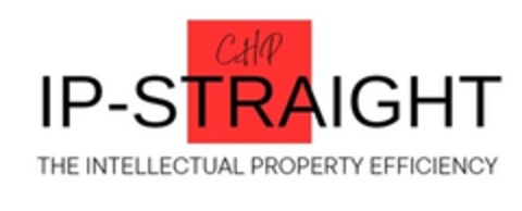 CHP IP-STRAIGHT THE INTELLECTUAL EFFICIENCY Logo (IGE, 14.11.2023)