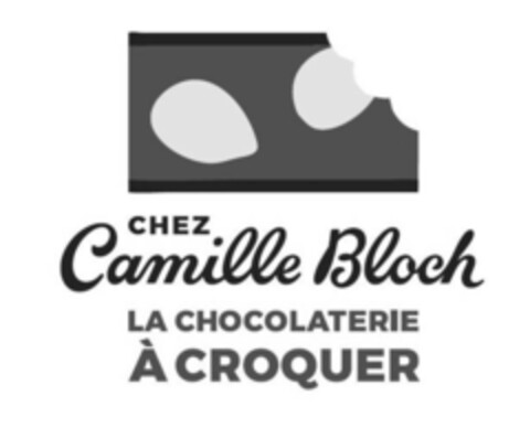 CHEZ Camille Bloch LA CHOCOLATERIE À CROQUER Logo (IGE, 03/09/2017)