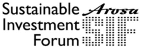 Arosa SIF Sustainable Investment Forum Logo (IGE, 12.01.2009)