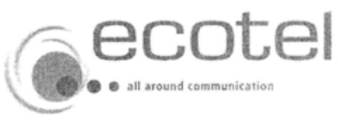 ecotel all around communication Logo (IGE, 18.04.2006)