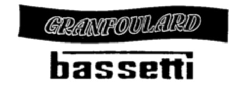 GRANFOULARD bassetti Logo (IGE, 19.03.1993)