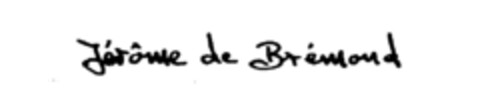 Jérôme de Brémond Logo (IGE, 17.12.1987)