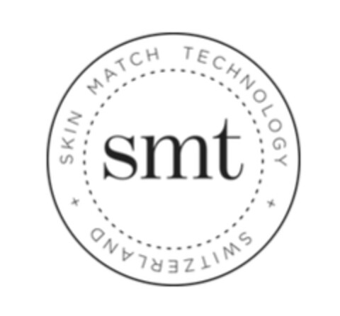 smt SKIN MATCH TECHNOLOGY SWITZERLAND Logo (IGE, 03.05.2018)