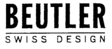 BEUTLER SWISS DESIGN Logo (IGE, 17.05.2004)