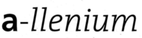 a-llenium Logo (IGE, 03/11/1999)