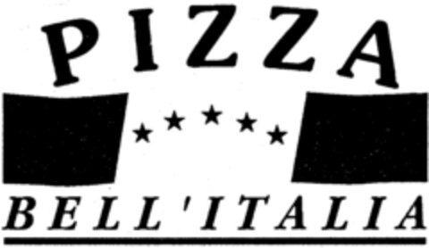 PIZZA BELL'ITALIA Logo (IGE, 22.03.1998)