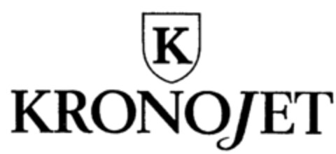 K KRONOJET Logo (IGE, 07/07/1988)