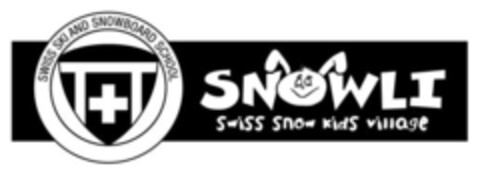 SWISS SKI AND SNOWBOARD SCHOOL SNOWLI swiss snow kids village Logo (IGE, 04/04/2006)