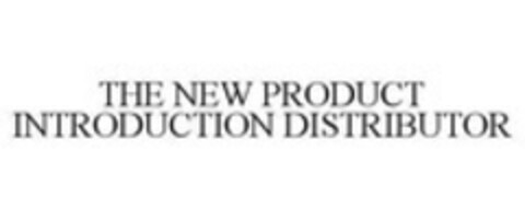 THE NEW PRODUCT INTRODUCTION DISTRIBUTOR Logo (IGE, 14.04.2014)