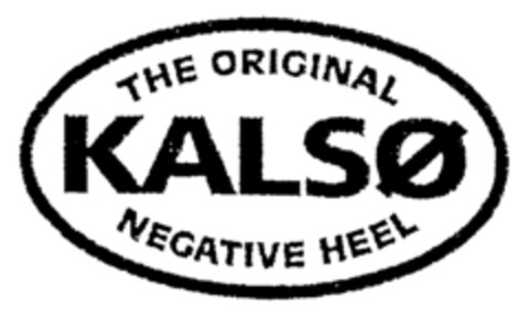 THE ORIGINAL KALSO NEGATIVE HEEL Logo (IGE, 21.11.2003)