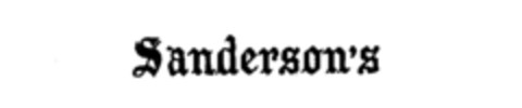 Sanderson's Logo (IGE, 12.11.1987)