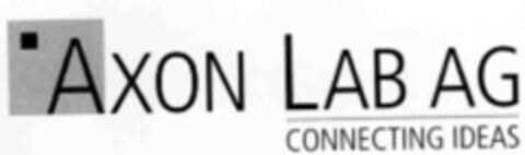 AXON LAB AG CONNECTING IDEAS Logo (IGE, 23.07.2001)