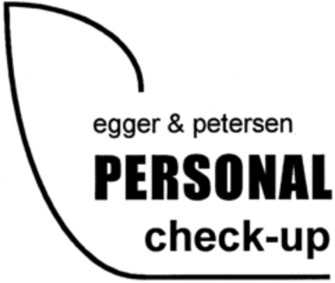 egger & petersen PERSONAL check-up Logo (IGE, 12/16/1998)