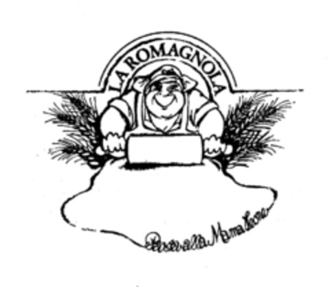 LA ROMAGNOLA Pasta alla Mama Leone Logo (IGE, 01/31/1979)