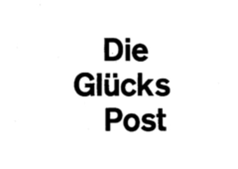 Die Glücks Post Logo (IGE, 11.08.1977)