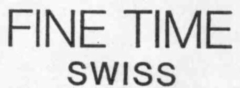 FINE TIME SWISS Logo (IGE, 03.12.1973)
