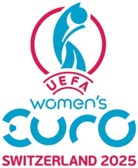 UEFA Women's Euro SWITZERLAND 2025 Logo (IGE, 24.07.2023)