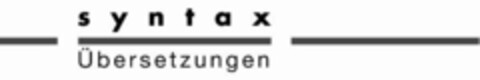 syntax Übersetzungen Logo (IGE, 24.07.2007)