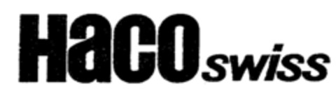 HaCO swiss Logo (IGE, 31.03.1993)