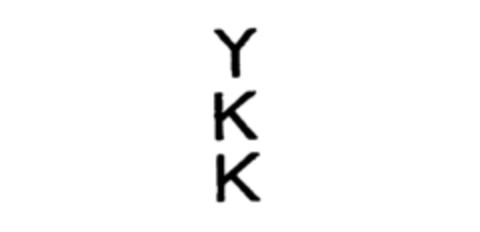 YKK Logo (IGE, 24.08.1984)