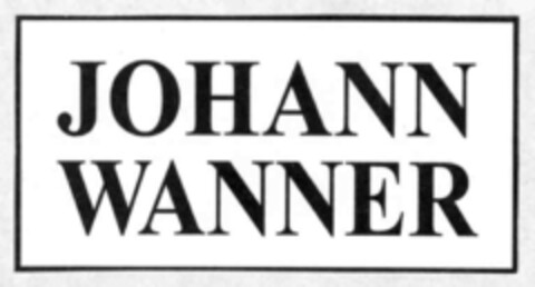 JOHANN WANNER Logo (IGE, 05/23/2000)